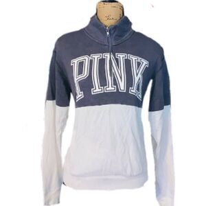 Victoria Secret PINK 1/4‎ zip sweatshirt size XS